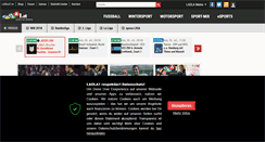 Desktop Screenshot of laola1.at